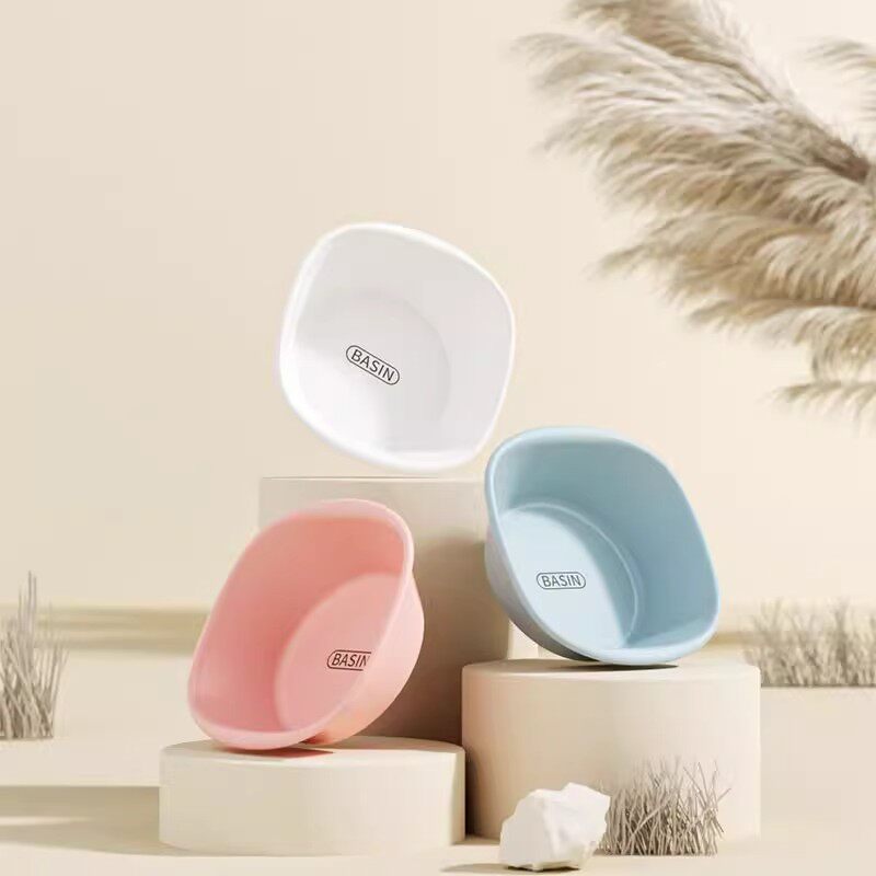 加厚加深高颜值脸盆抗菌宿舍学生家用洗衣服洗水果洗浴中心洗脚盆