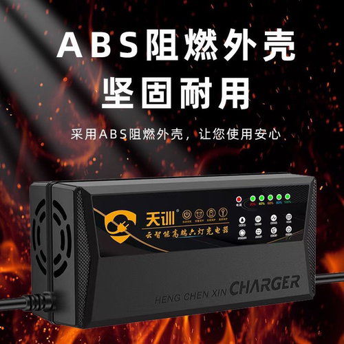 电动车电瓶车充电器自动断电二轮三轮48V60V72V20A铅酸电池通用 - 图3