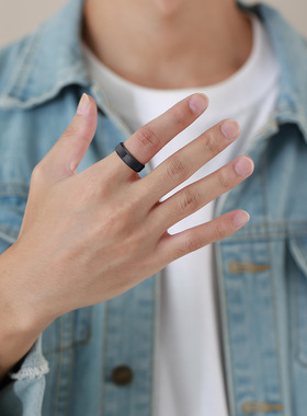 新品饰品批发钨钢男士戒指 韩版时尚首饰新款 韩国戒指 TCR-013