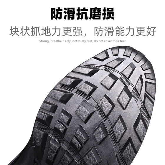 New training shoes men's black ultra-light training shoes rubber shoes