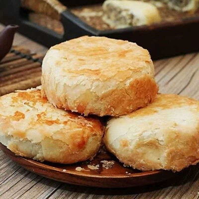 黄庄手工月饼蛋黄酥饼传统苏式糕点礼盒老式五仁酥皮点心河北特产