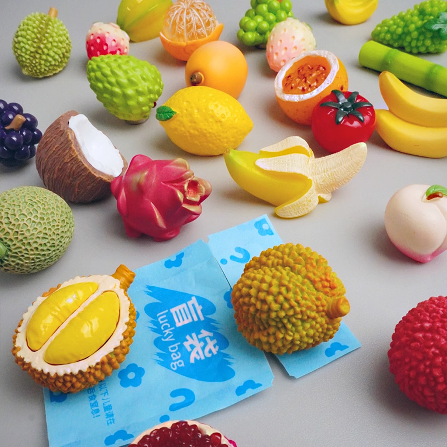 盲盒小学生奖励仿真水果迷你礼物大号盲袋儿童拆拆乐食玩玩具礼品 - 图2