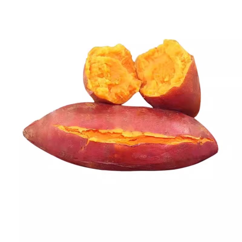 Freshly dug sandy Longjiu honey potatoes, sweet potatoes, fresh sweet potatoes from farmers, freshly grown roasted sweet potatoes and sweet potatoes, self-sown yellow hearts in season