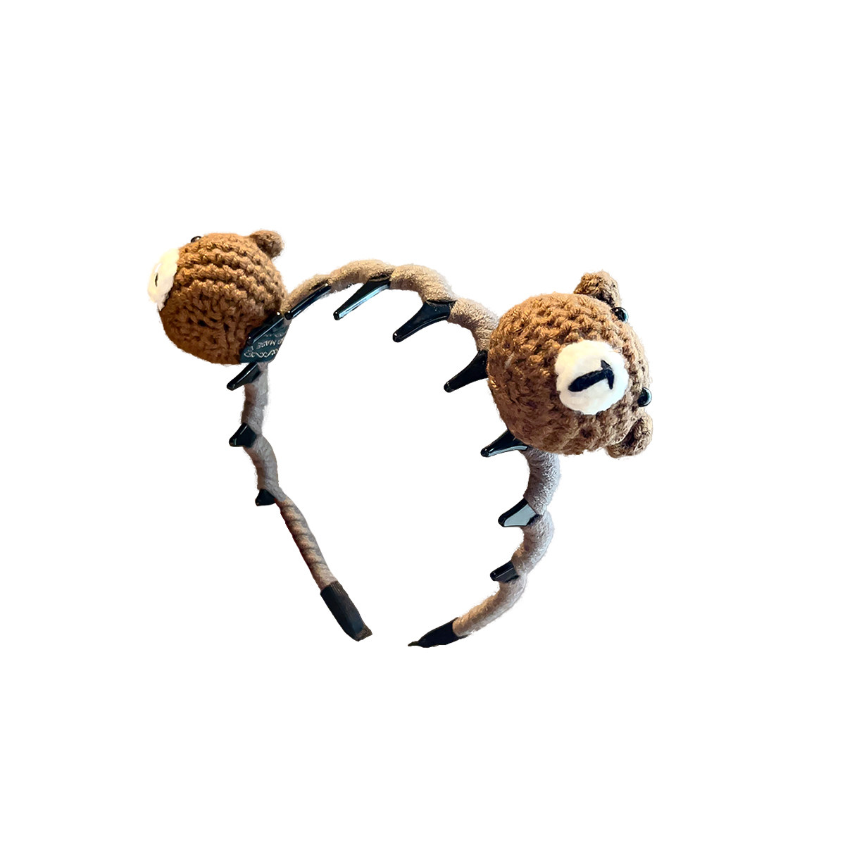 甜美可爱小熊带齿发箍女洗脸防滑头箍2025新款高级感可爱发饰青蛙,淘宝优惠券,粉丝福利购,淘宝优惠卷