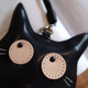 2025 new simple women's halter neck coin wallet high-end exquisite cartoon mini card bag cute storage bag trendy