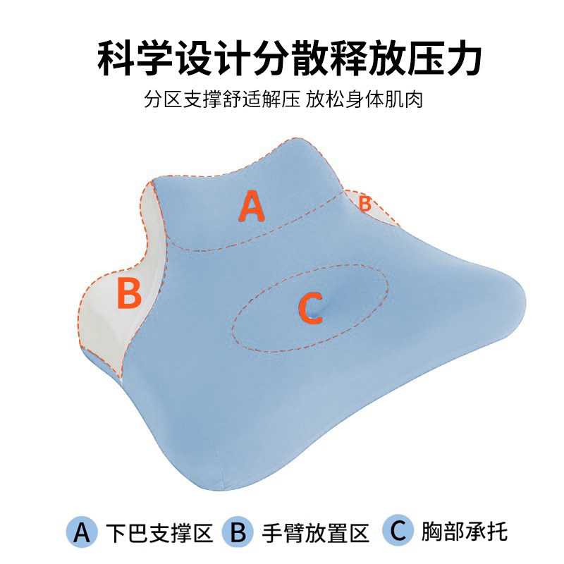 趴睡枕枕头护颈枕床头靠垫位趴着睡觉玩手机趴枕垫多功能办公室,淘宝优惠券,粉丝福利购,淘宝优惠卷