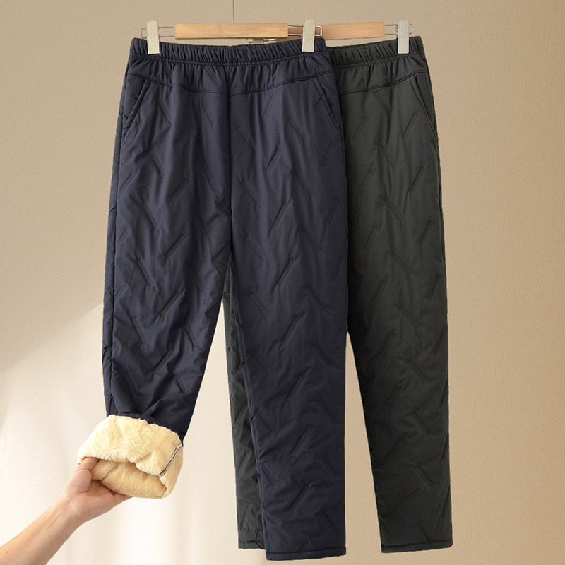 妈妈冬季羊羔绒棉裤加厚保暖中老年人加绒裤子冬装奶奶女裤黑色,淘宝优惠券,粉丝福利购,淘宝优惠卷
