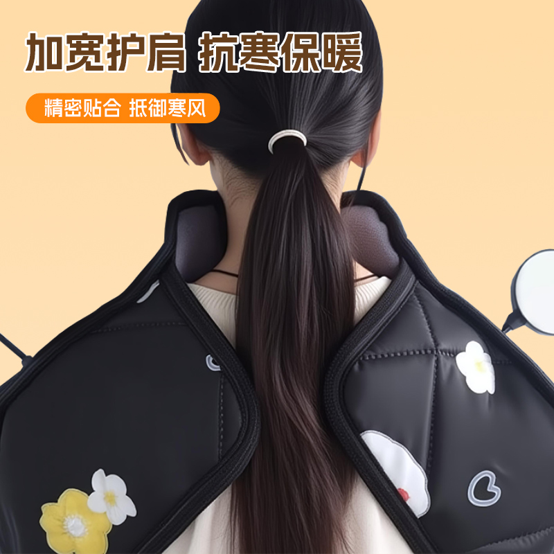 电动车挡风被冬季加绒加厚摩托车防风罩四季通用冬款双面防水防雨 - 图2