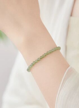 清水涟漪手链仿晴水和田玉超仙闺蜜手串甜美时尚百搭送女友手饰