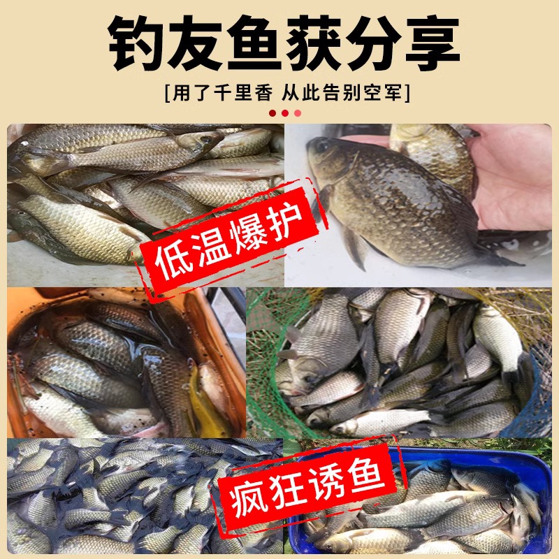 千里香小药钓鱼诱鱼剂鲫鱼专用开口剂饵料鱼饵红虫果酸狂口麝香酒 - 图2