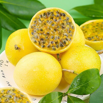 广西钦蜜9号黄金百香果新鲜应当季水果甜蜜多汁皱皮原浆现摘现发D