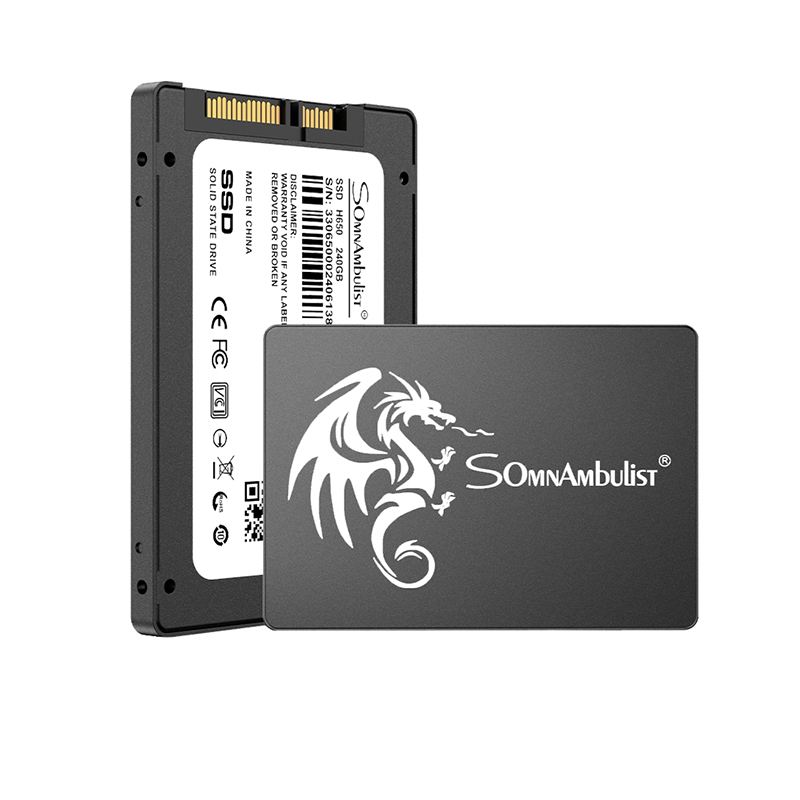 ssd固态硬盘128g256g512g1t笔记本台式机2.5寸sata3接口全新电脑 - 图0