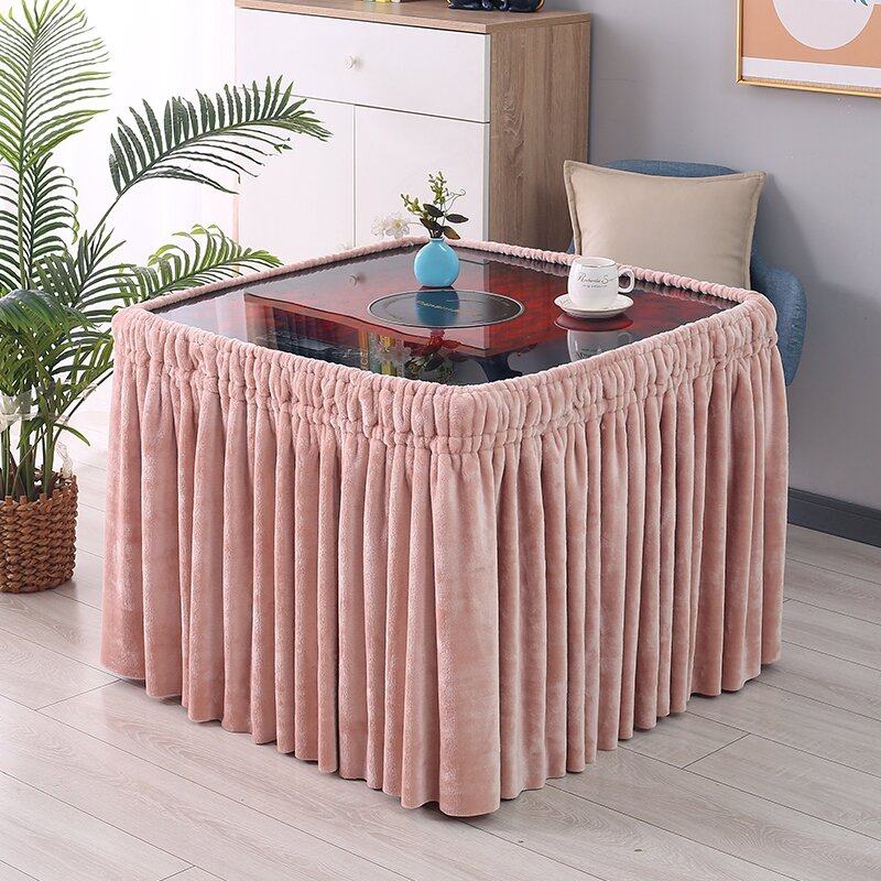 双面绒加厚保暖火炉电暖桌烤火罩子罩套正方形取暖电炉罩套长方形,淘宝优惠券,粉丝福利购,淘宝优惠卷