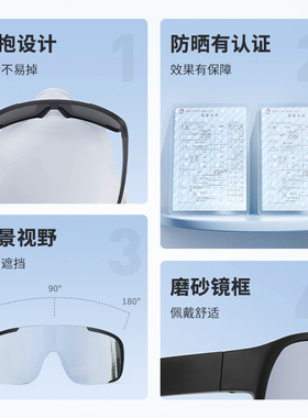 专业登雪山护目镜墨镜女徒步雪地防雾防风沙户外运动专用太阳眼镜