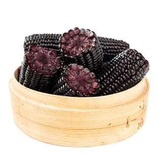 河南农家黑糯玉米约280g*8根