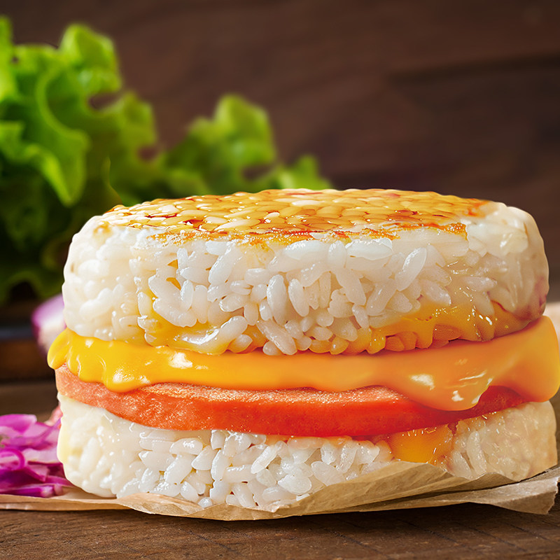 光明梅林火腿午餐肉米汉堡390克/袋家庭儿童营养速食早餐加热即食,淘宝优惠券,粉丝福利购,淘宝优惠卷