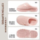 Puxi cotton slippers for women autumn and winter indoor home warm cotton slippers for men