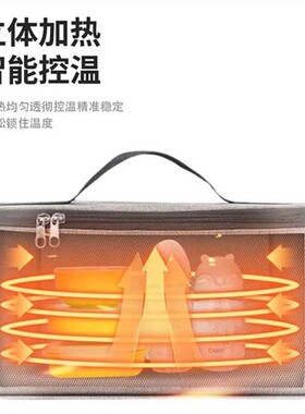 2025保温饭盒可加热充电电加热饭盒带饭包USB加热便当饭盒保温袋