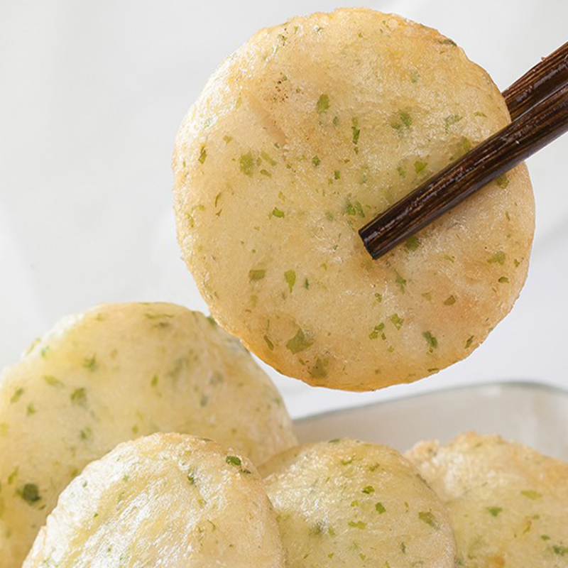 海苔鱼香虾饼儿童早餐食品速食油炸半成品虾仁海鲜速冻鲜虾饼冷冻 - 图1