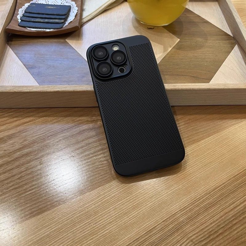 elam壳膜一体全包镜头适用苹果14ProMax手机壳iPhone16promax散热网壳15Promax超薄硬壳13promax/12/11/XR/XS,淘宝优惠券,粉丝福利购,淘宝优惠卷