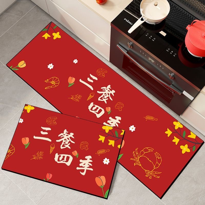 新款硅藻泥厨房地垫防滑防油可擦免洗家用脚垫耐脏长条地毯垫吸水,淘宝优惠券,粉丝福利购,淘宝优惠卷