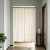 Simple solid color polyester door curtain fabric