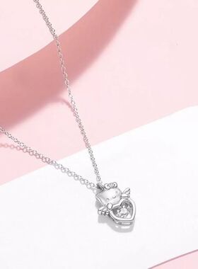 Hellokitty项链女轻奢小众可爱