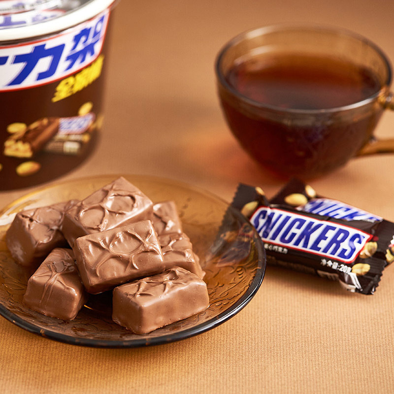 士力架花生夹心巧克力能量棒20g糖果解馋零食品小吃充饥办公解饿
