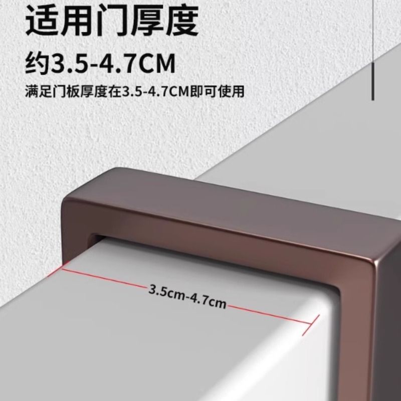 门后挂钩壁挂挂衣架墙上免打孔厨房无痕收纳挂架神器承重强力免钉 - 图1