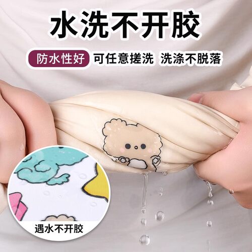 羽绒服补丁贴衣服儿童卡通刺绣贴花无痕修补破洞自粘贴修补贴免缝 - 图1