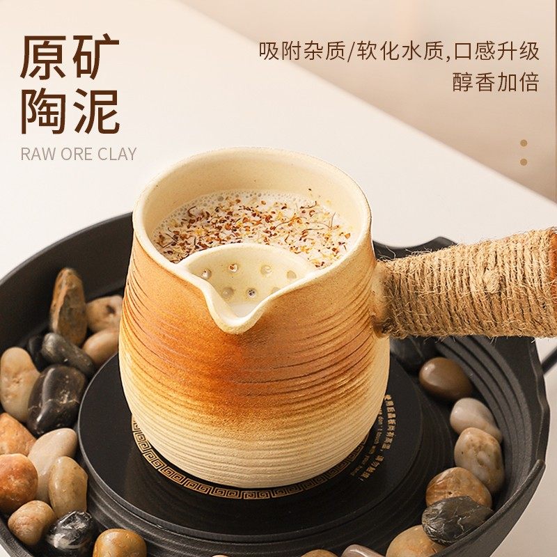 茶壶新款围炉煮茶冬季氛围感家居户外网红烤奶罐烧烤陶瓷耐烧中式,淘宝优惠券,粉丝福利购,淘宝优惠卷
