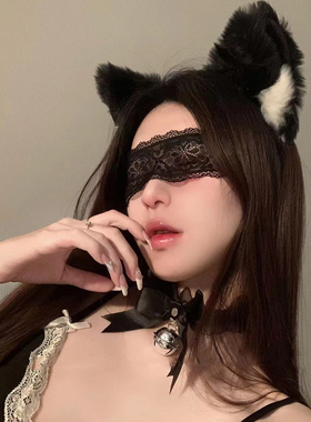 猫耳朵铃铛头箍性感狐狸发卡