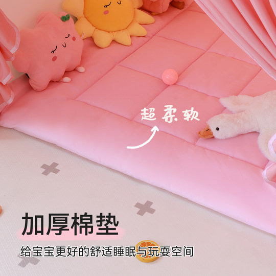 Tienda de campaña interior para niños y niñas, castillo de princesa, casa pequeña, casa de juegos de juguete, cabaña con base secreta para bebé