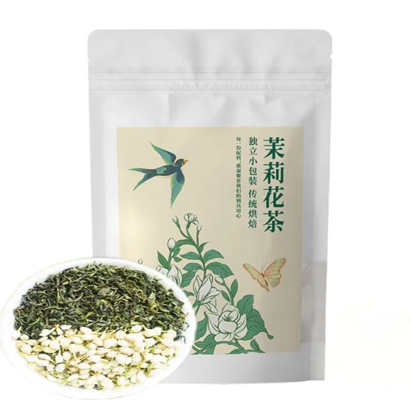 茉莉花绿茶新茶非特级浓香型袋泡茶花茶冷泡茶奶茶店专用水果荷叶 - 图3