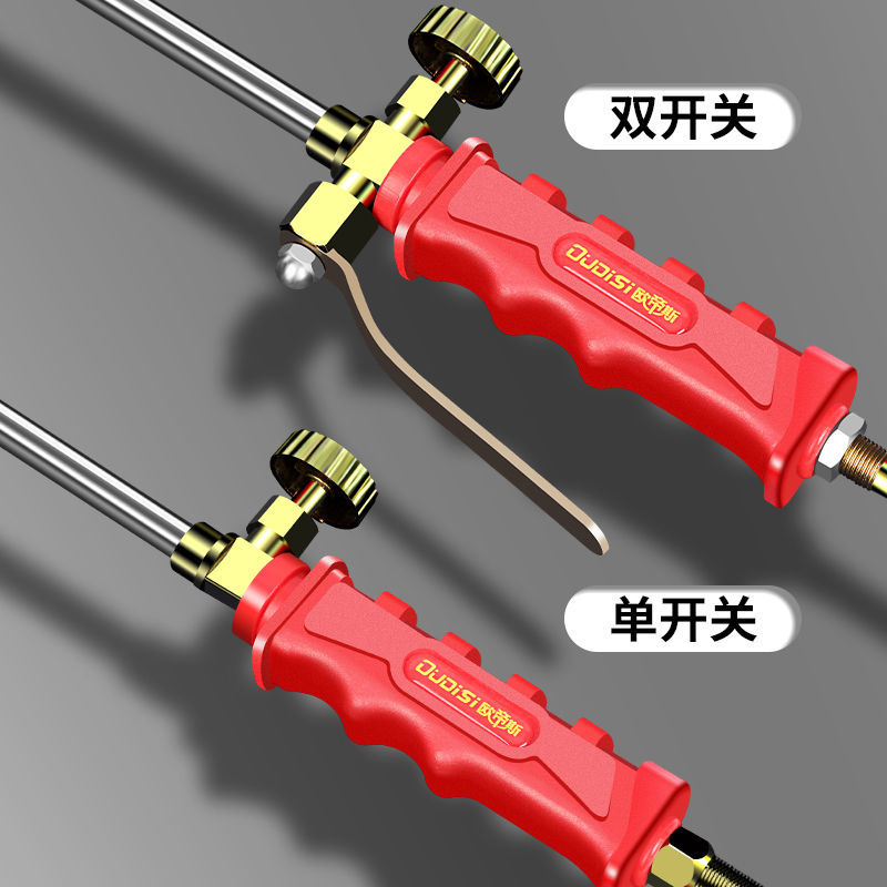 液化气喷火烤枪烧毛喷枪头家用烧肉煤气火焰喷灯手持喷火枪加长-图2