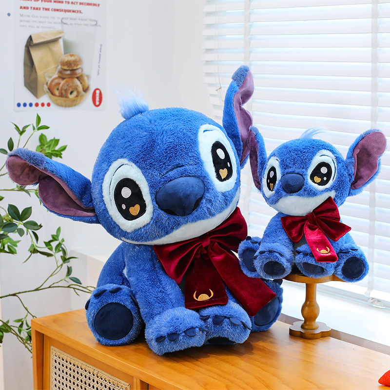 史迪仔毛绒公仔可爱娃娃玩偶星际宝贝玩具抱枕史迪奇送女生日礼物 - 图1