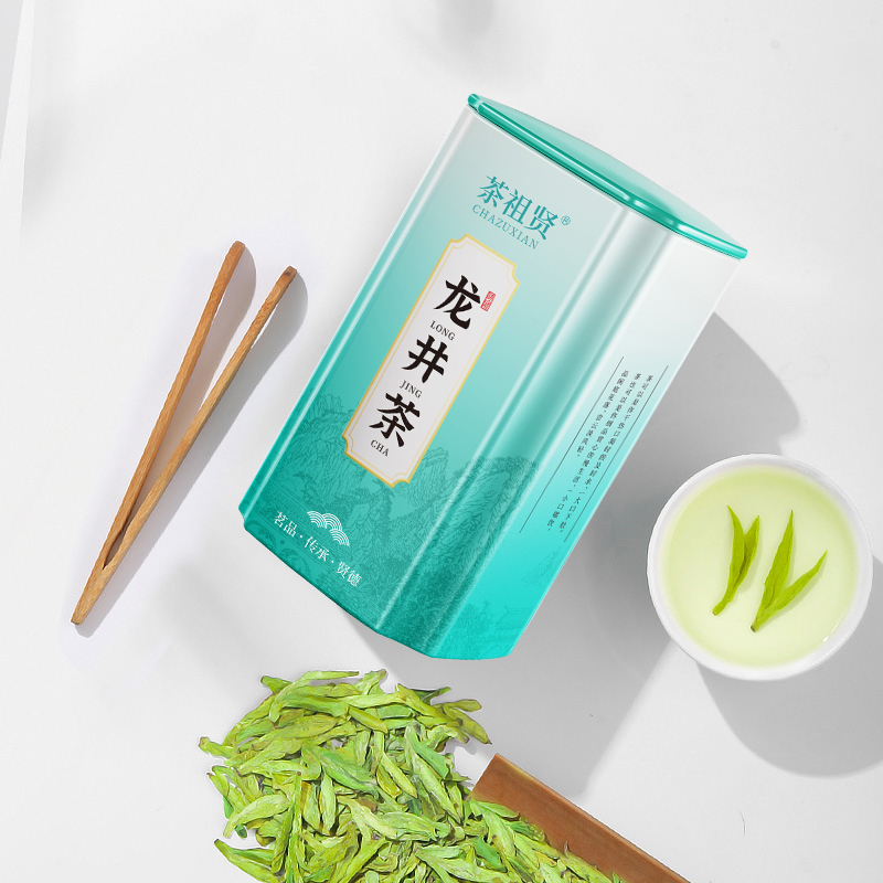 明前龙井茶2024新茶特级茶叶正品浓香型绿茶嫩芽散装500g炒青八仙-图1