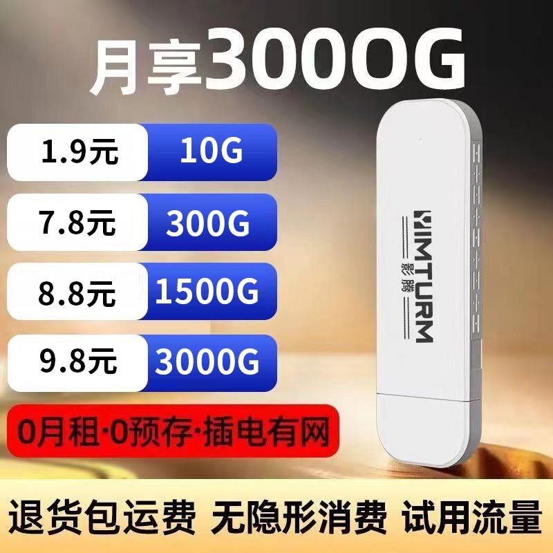 随身wif无线wifi移动路由器高速上网流量4g无线网卡车载全国通用随身wifi便携预存网速网络随行充电智能数码-图0