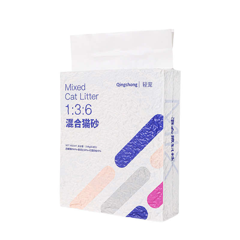 轻宠奶香原味混合猫砂2.4kg