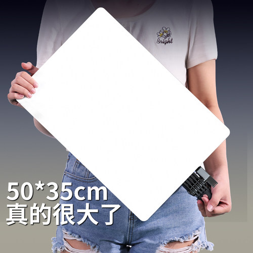 补光灯直播专用摄影平板灯主播led直播间主播专用室内摄影棚拍摄打光拍照美食灯柔光拍视频珠宝带货棚面方形 - 图0