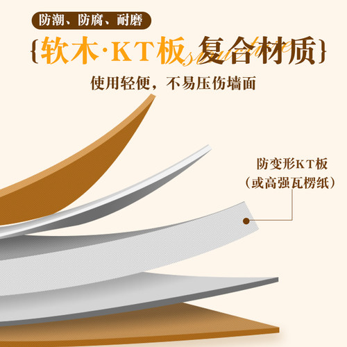 桌面愿景墙贴毛毡板墙面装饰留言板软木板记事板相框挂墙上照片板图钉水松板拍立得展示板文化墙房间氛围收纳 - 图1