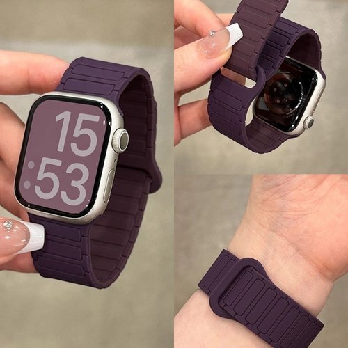 适用vivowatchgt2表带iqoogt2手表gt磁吸vivowatch5回环esim腕带3女款智能蓝牙版运动男款硅胶高级替换带配件 - 图0