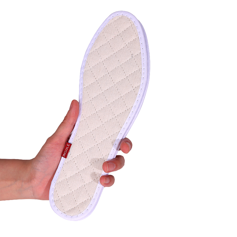 艾草四季除臭亚麻鞋垫男女吸汗防臭透气汗脚专用软底舒适纯棉夏季