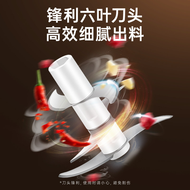 蒜泥绞肉机小型家用电动搅拌机多功能料理机绞馅搅肉蒜绞菜搅碎机