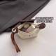 Mini Dumpling Pack 2025 New French Nylon Coin Wallet Headphone Key Small Hanging Pack niche Contrast Storage Pack