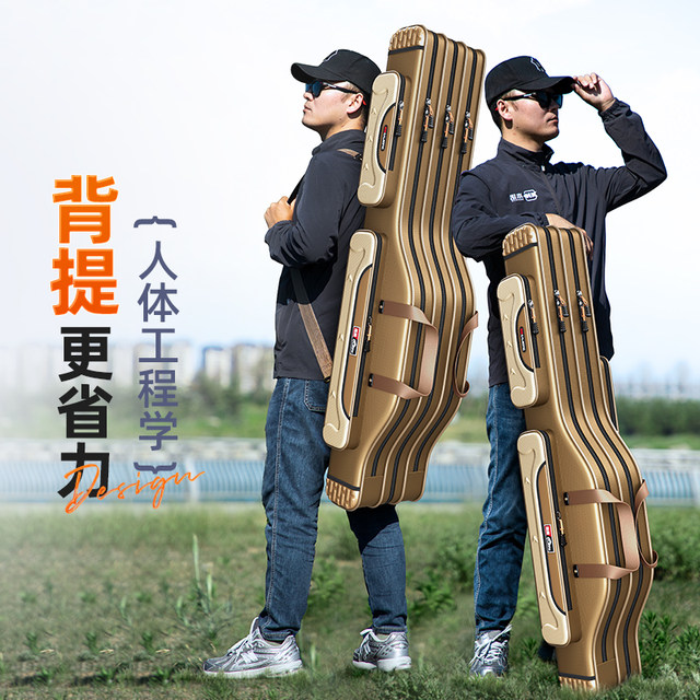 Benno thickened super large capacity fishing rod bag big belly bag