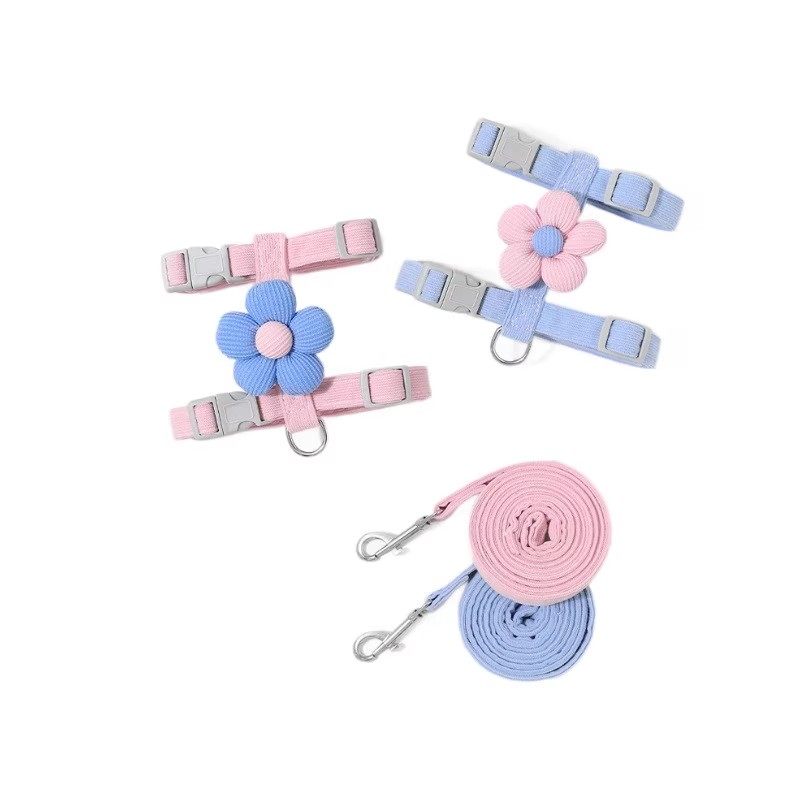 猫咪卡通牵引绳外出挣脱工字型调节宠物专用布偶泰迪小型绳子犬用,淘宝优惠券,粉丝福利购,淘宝优惠卷