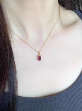 小红书同款仿和田玉貔貅项链轻奢时尚潮流百搭锁骨链礼物招财钛钢