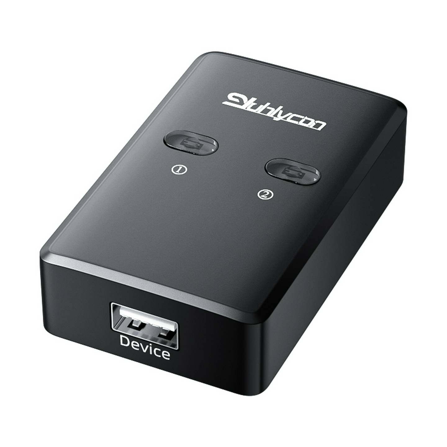 USB打印机共享器自动免网络切换分线器一拖二转换器两台电脑共用数据线分接器连接线一拖三托四一接二转接头 - 图3