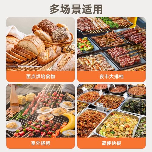 特大号加厚食品级保鲜膜套大号家用冰箱厨房PE保鲜袋大碗托盘套罩 - 图3